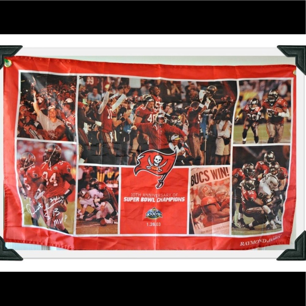 Tampa Bay Buccaneers Super Bowl Flag